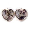 Synthetic Amethyst Pendants G-N330-010-2