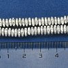 Electroplated Synthetic Non-Magnetic Hematite Beads Strands G-H020-E01-04-4