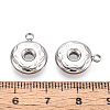 304 Stainless Steel Charms STAS-T067-74P-3