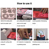 Carbon Steel Cutting Dies Stencils LS-DIY-WH0170-137-4