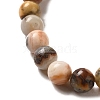 Natural Crazy Agate Round Bead Strands G-M272-03-6mm-5