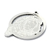 Non-Tarnish 201 Stainless Steel Pendants STAS-R118-13P-2