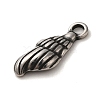 304 Stainless Steel Pendants STAS-L022-255AS-2