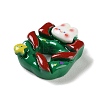Christmas Theme Opaque Resin Cabochons RESI-F053-B02-2
