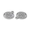 Chakra 304 Stainless Steel Charms STAS-F300-04P-2
