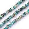 Natural African Turquoise(Jasper) Beads Strands G-F619-33-1