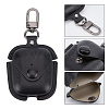 Imitation Leather Wireless Earbud Carrying Case AJEW-WH0367-58-4