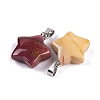 Natural Mookaite Pendants G-Q172-09P-06-2