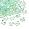 AB Color Plated Transparent Glass Beads GLAA-Z020-01D-1