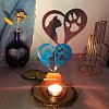 Heart Candle Holder DIY Silicone Molds SIL-F007-12C-9