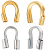 140Pcs 2 Colors Iron & Brass Wire Guardian and Protectors Sets FIND-CN0001-59-1