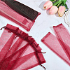 100Pcs Organza Drawstring Bags for Chinese Fan OP-GF0001-02C-4