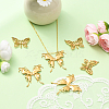 6Pcs 2 Styles 304 Stainless Steel Pendants STAS-BBC0007-74-5