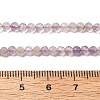 Faceted Natural Amethyst Beads Strands G-RM241221-B42-4