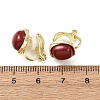 Alloy & Resin Clip-on Earrings EJEW-T055-03-3