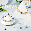 Handmade Millefiori Glass Beads LAMP-KS0001-01-7