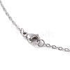 Stainless Steel Cable Chain Necklaces NJEW-JN04834-6