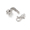 925 Sterling Silver Fold Over Clasps SE-CBAF1B0-01P-3