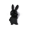 Rabbit Enamel Pins JEWB-D300-02EB-03-2