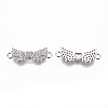 Brass Cubic Zirconia Links KK-L177-61P-B-1