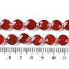 Natural Carnelian(Dyed & Heated) Beads Strands G-N342-19-5