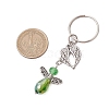 Glass & Alloy Keychain KEYC-JKC01150-3