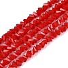 Opaque Glass Beads Strands GLAA-N019-3mm-09-1