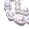 Natural Baroque Pearl Keshi Pearl Beads Strands PEAR-S019-02E-03-3