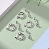 Tibetan Style Alloy Toggle Clasps X-LF1081Y-NF-4