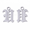 Tarnish Resistant 201 Stainless Steel Pendants STAS-N091-40U-2