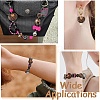 35Pcs 7 Styles Leopard Print Opaque Acrylic Beads FIND-YW0011-31-5