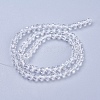 Imitation Austrian Crystal Bead Strands G-M181-5mm-01A-2