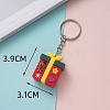 PVC Plastic Keychain PW-WG3A7B9-21-1