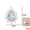 Glass Rhinestone Pendants FIND-WH0021-91S-02-1