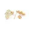 304 Stainless Steel Studs Earrings EJEW-M208-13G-2