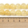 Natural Golden Silk Jade Beads Strands G-Z112-A01-8mm-5