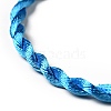 Nylon Rattail Satin Cord Bracelet Making AJEW-JB00019-06-2