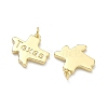 Brass Pendants X-KK-D229-22G-G-2
