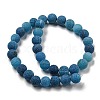 Natural Weathered Agate Beads Strands G-P538-A01-04-3