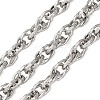 304 Stainless Steel Rope Chains CHS-A021-07D-P-1