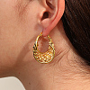 Stainless Steel Hoop Earring for Women NN5949-3