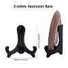 Fingerinspire 8Pcs 2 Colors Plastic Display Stand ODIS-FG0001-29-5