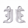 Tarnish Resistant 201 Stainless Steel Pendants STAS-N091-40I-2