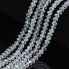 Electroplate Glass Beads Strands LS-EGLA-A034-T1mm-L19-1