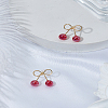 1Pair Alloy Stud Earrings for Women EJEW-LP0003-52-3