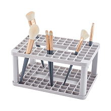 Plastic Cosmetic Brush Storage Stands MRMJ-WH0070-34C