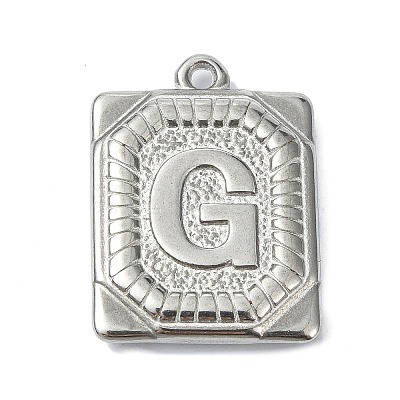 Anti-Tarnish 304 Stainless Steel Pendants STAS-U033-01P-G-1