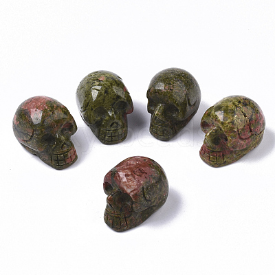 Halloween Natural Gemstone Beads G-R473-04-1