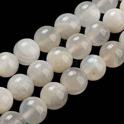 Natural White Moonstone Beads Strands LS-G-F306-05AB-6mm-01-1