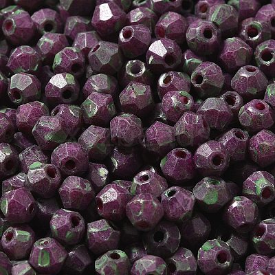 Picasso Baking Paint Glass Seed Beads SEED-A032-02A-17-1